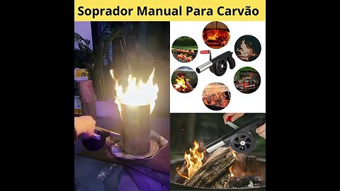 Soprador Manual Para Carvão - 2023