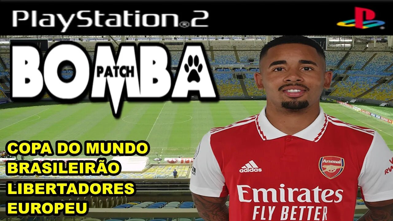 BOMBA PATCH 2023 (PS2) COPA DO MUNDO DOWNLOAD ISO GRÁTIS NARRAÇÃO TIAGO LAIFERT