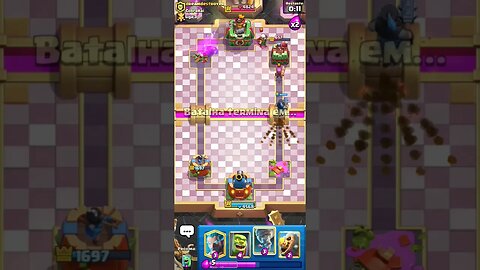 CLASH ROYALE SHORTS #100 - SÓ TEM PARTIDA TOP