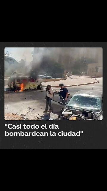 Residente de una ciudad israelí: “Casi todo el día bombardean Ascalón”