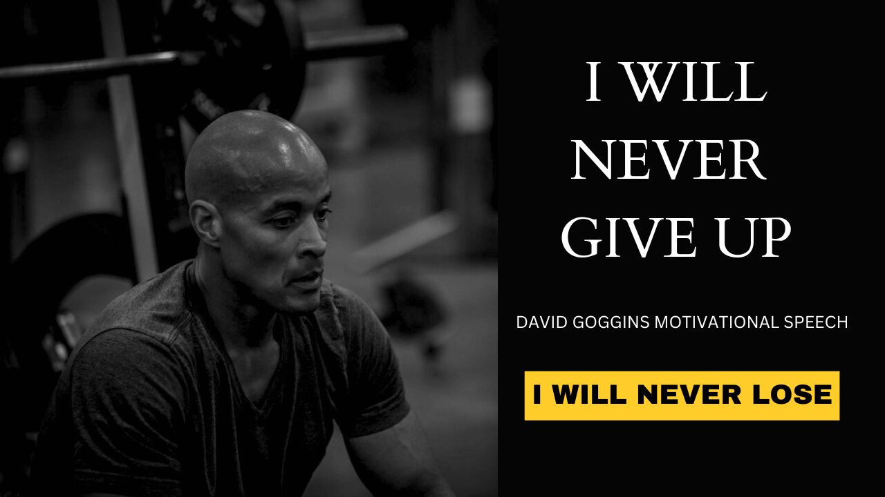 David Goggins PUSH YOURSELF DAILY - Morning Motivation [MUST WATCH]