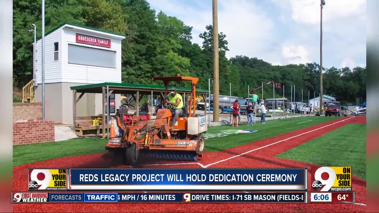 Bellevue’s newly-renovated baseball field part of Reds 150th Anniversary Legacy Project