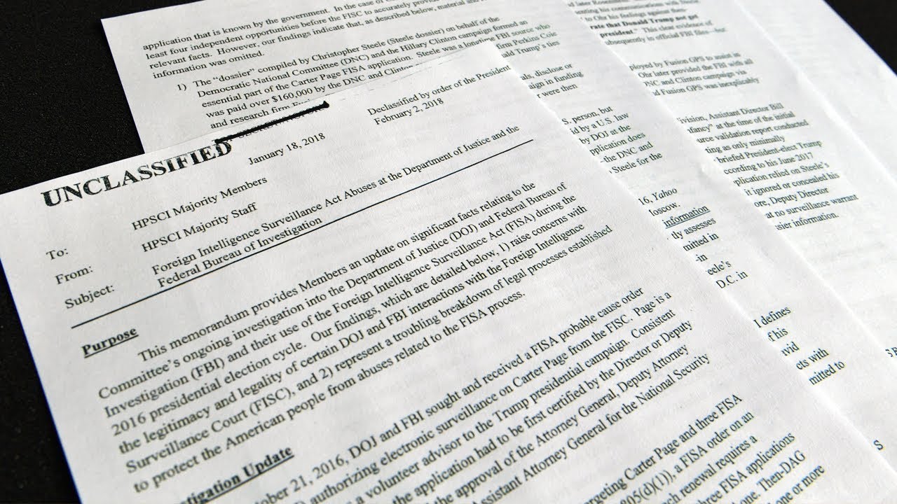 A Nunes Memo Analysis