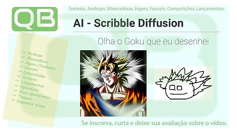 AI ou IA - Scribble Diffusion - Desenho o que quiser de forma profissional