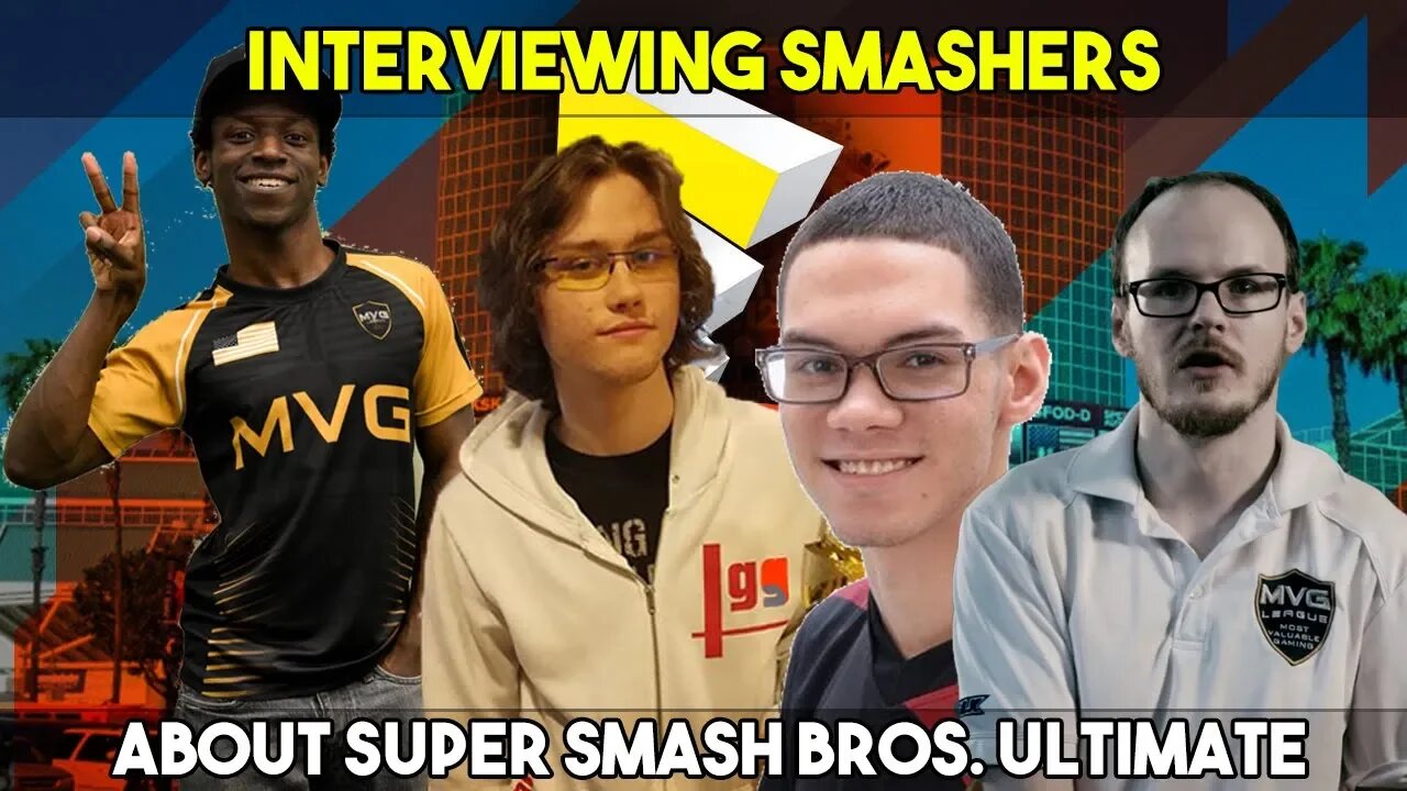 Interviews at E3 about Super Smash Bros. Ultimate Feat. ZeRo, Mew2king, Salem and more