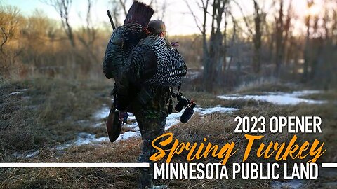 2023 Minnesota Turkey Opener! - (PUBLIC LAND) GOBBLER DOWN @ 20YDS!!!