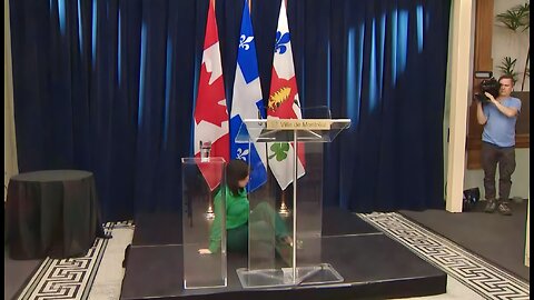 Montreal Mayor Valérie Plante Collapses On Live TV