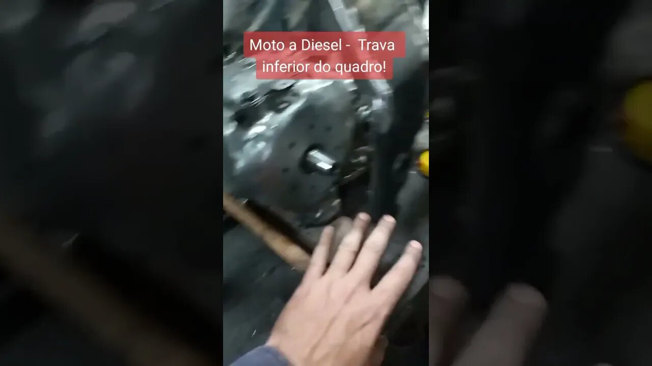 Moto a Diesel - Trava do quadro !! - Perguntas Feitas na Rede Vizinha (Aquela que as "muié dança")