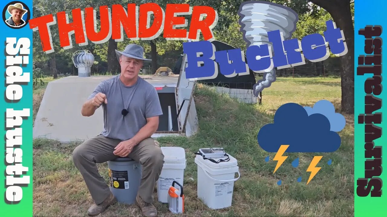 Don't Kick the Bucket! Free Storm Preparedness Advice! #survivalist #ninjanation