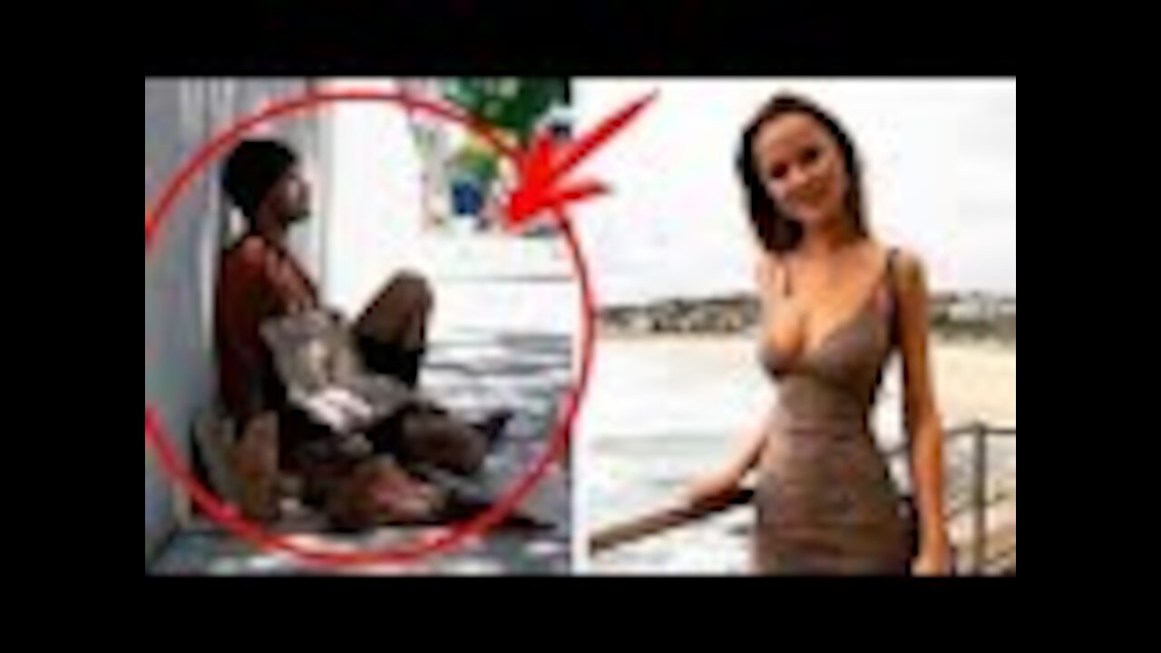 A homeless "tramp" invited a rich girl on a DATE ... She could not imagine that ...