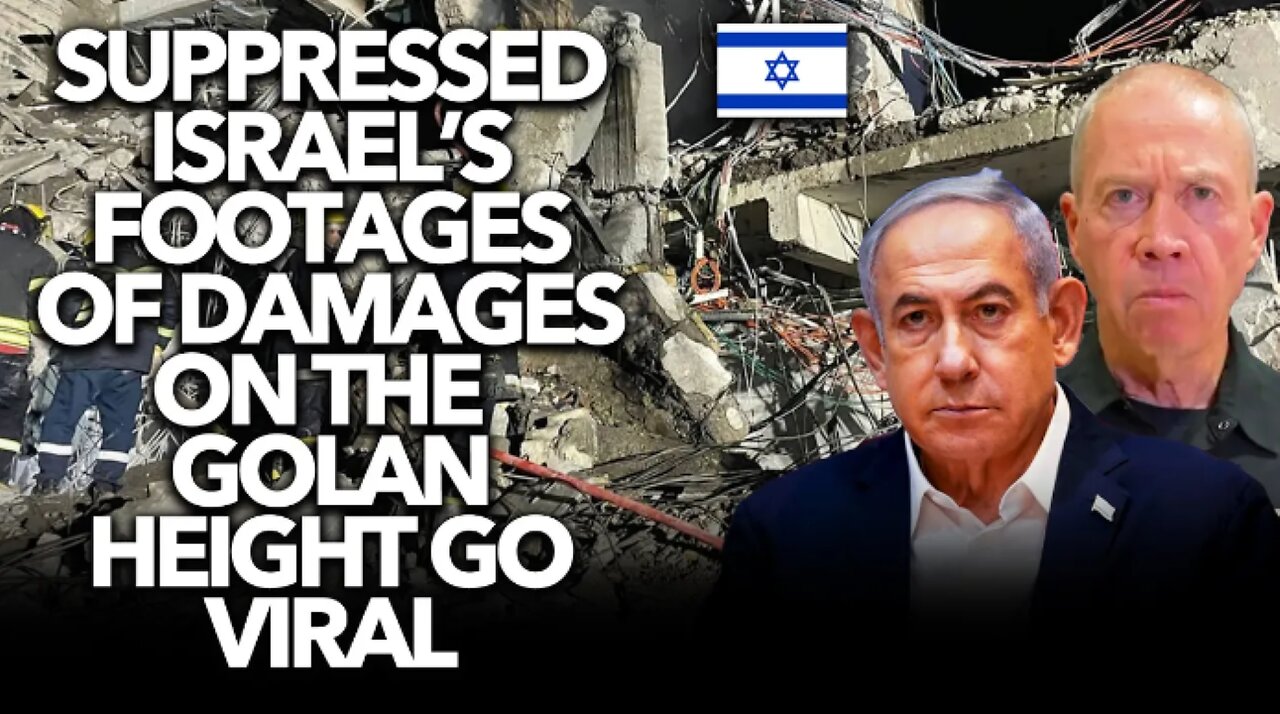 BREAKING! Israel Suppressed These Footages of Damage Caused by Iran's Strike on Golan Heights