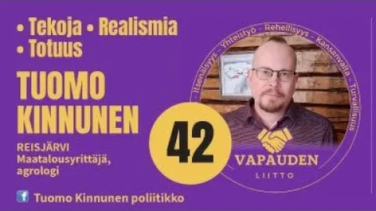 Tuomo kinnunen eduskuntaan