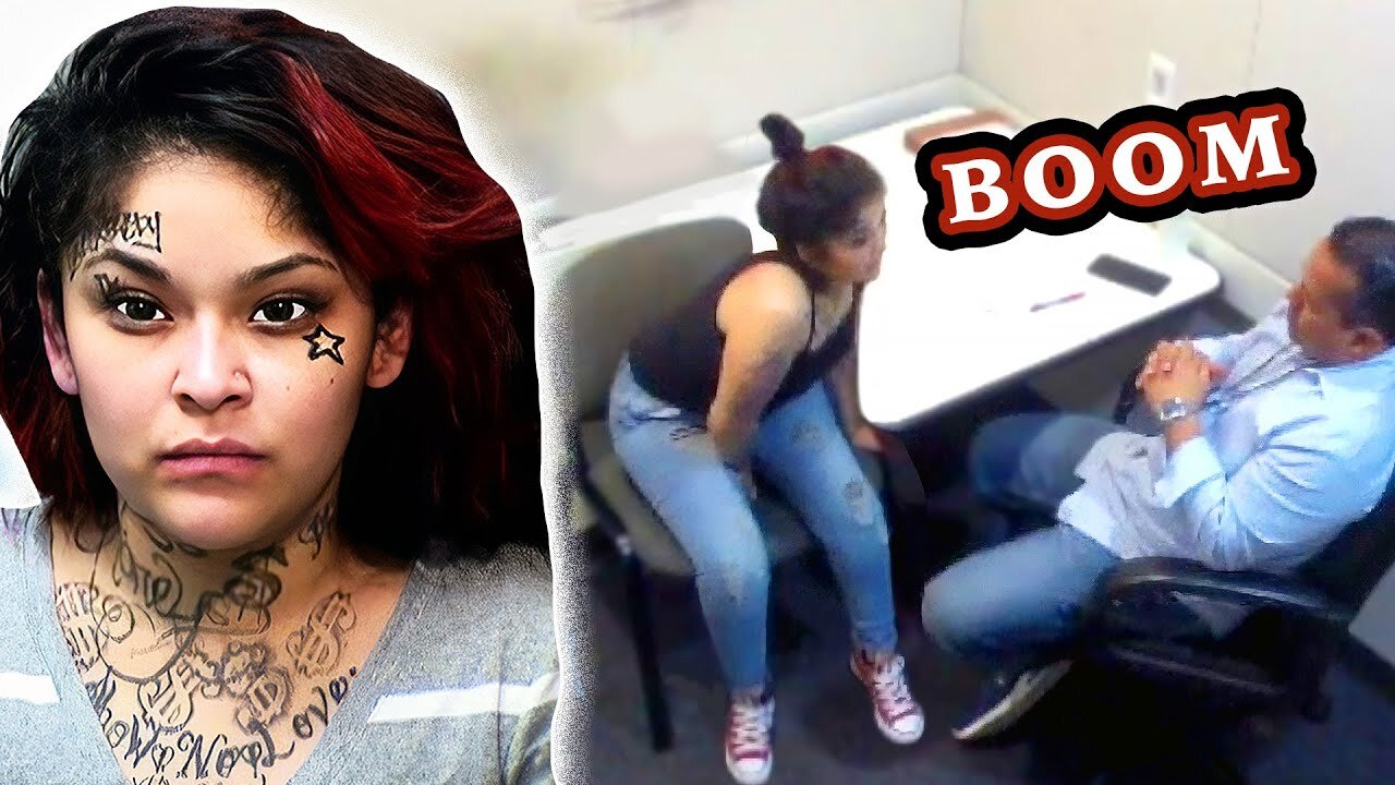 Feisty Female FELON: Young & Reckless Wild Interrogation! TRUE CRIME Police Interview