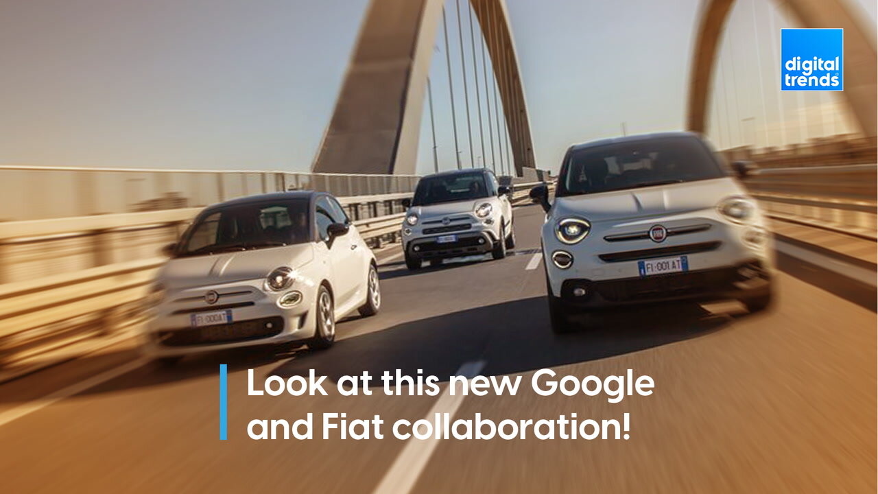 Look At This New Google and Fiat Collaboration!