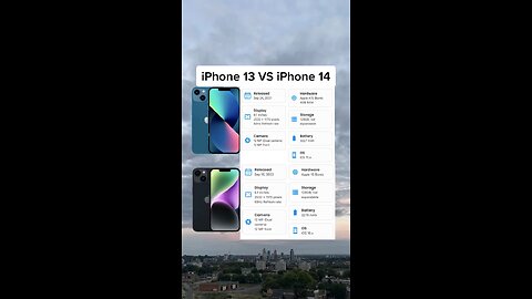 iPhone 13 VS iPhone 14