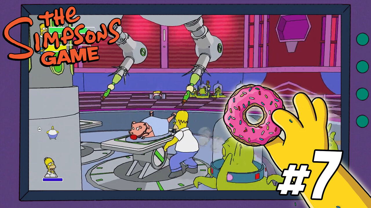 Lets play The Simpsons Game (2022) #7 - "THEY'LL PAY FOR THE PIG !!"