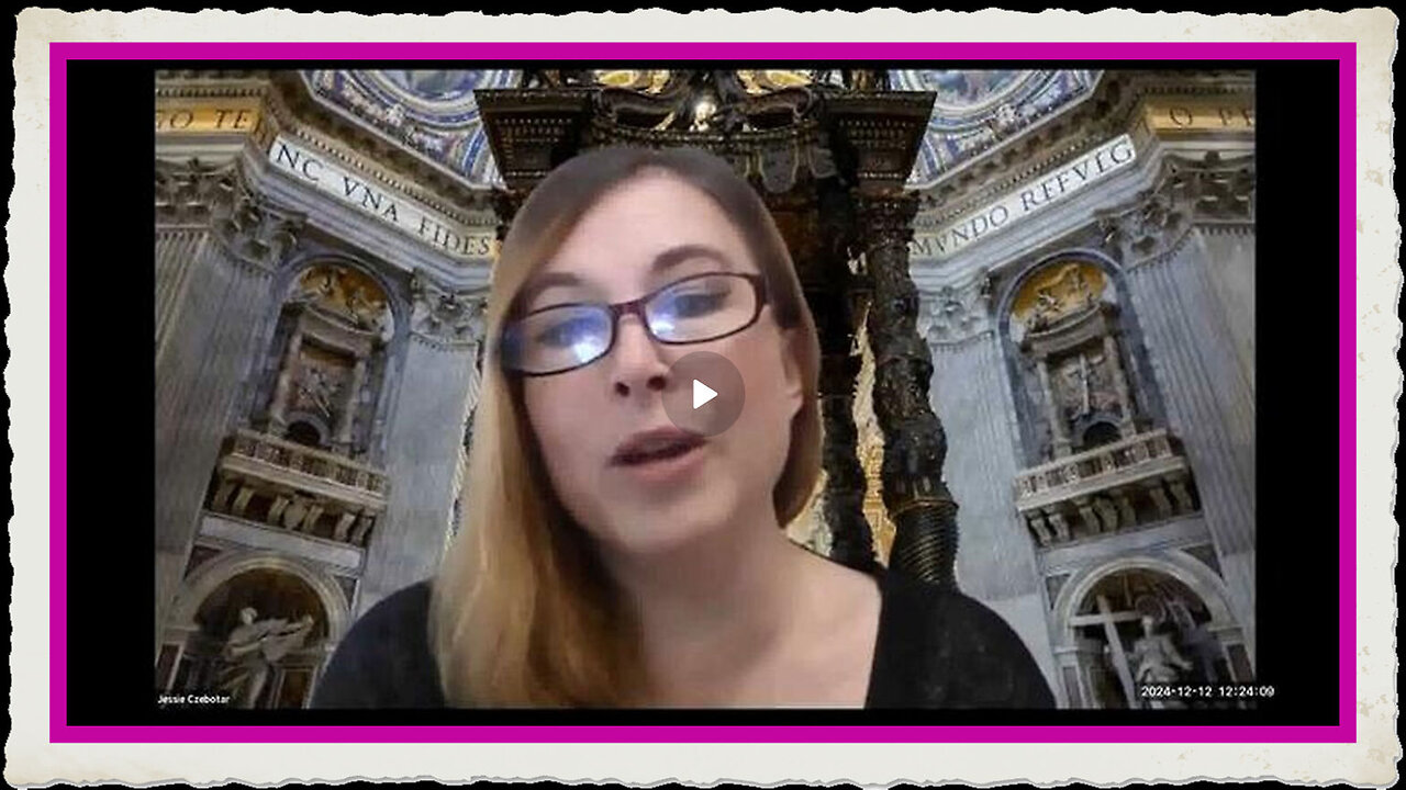 VATICAN RITUALS HAPPENING!!!!! - SPECIAL REPORT by JESSIE MARIE CZEBOTAR [Part 1]