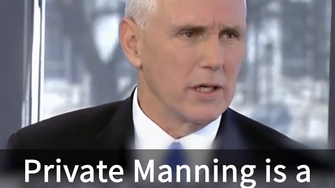 Pence Slams Obama For Commuting Sentence For 'Traitor'