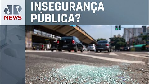 São Paulo tem recorde de roubos no Centro no primeiro semestre de 2023; Kobayashi comenta