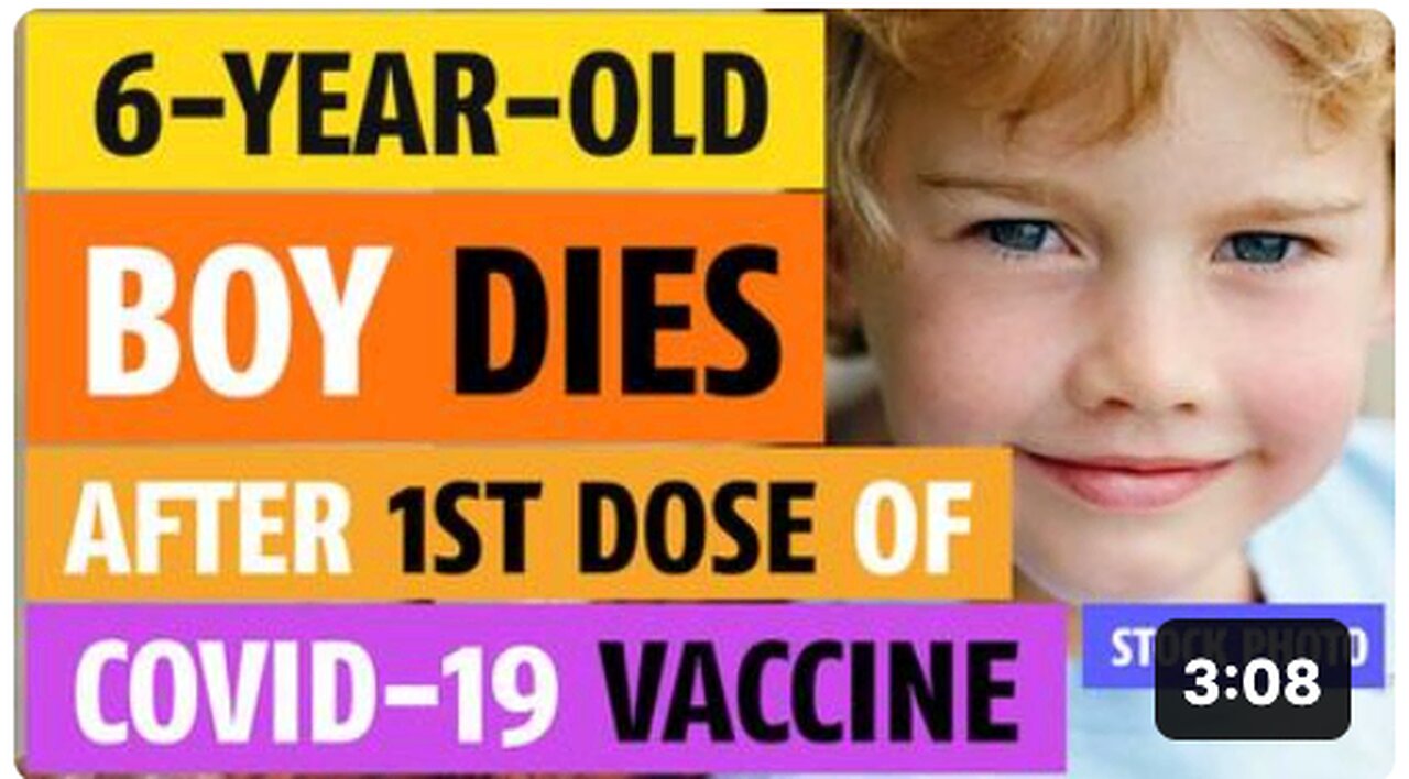 6-year-old boy dies after first dose of COVID-19 vaccine