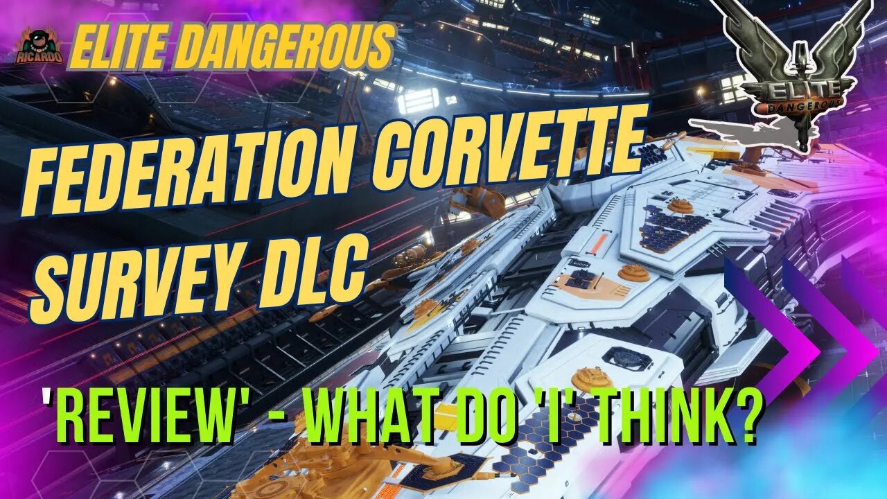 Federal Corvette Survey Shipkit DLC Review -What do I think of Elite Dangerous DLC