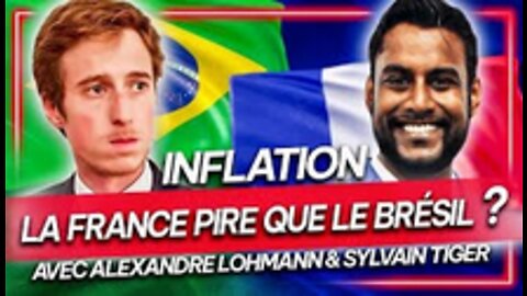 Inflation la France pire que le Brésil