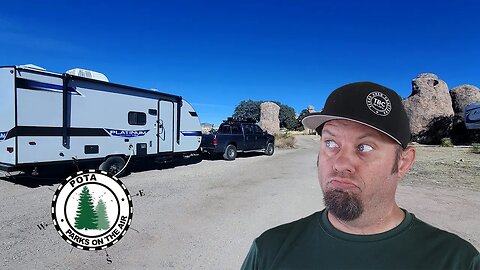 VLOG- I Landed at Quartzfest, but Missed Out on POTA!