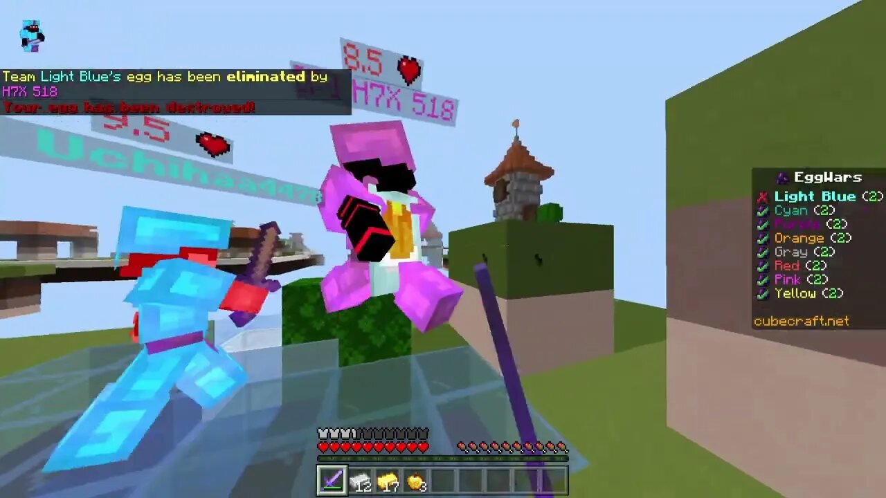 got folded and baboos by Minecraft Pros In Cubecraft Eggwars