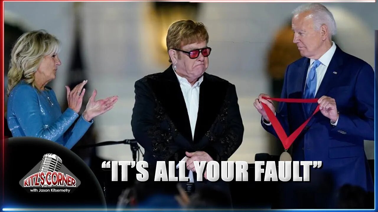 Biden blames Elton John for HIV/AIDS research?!