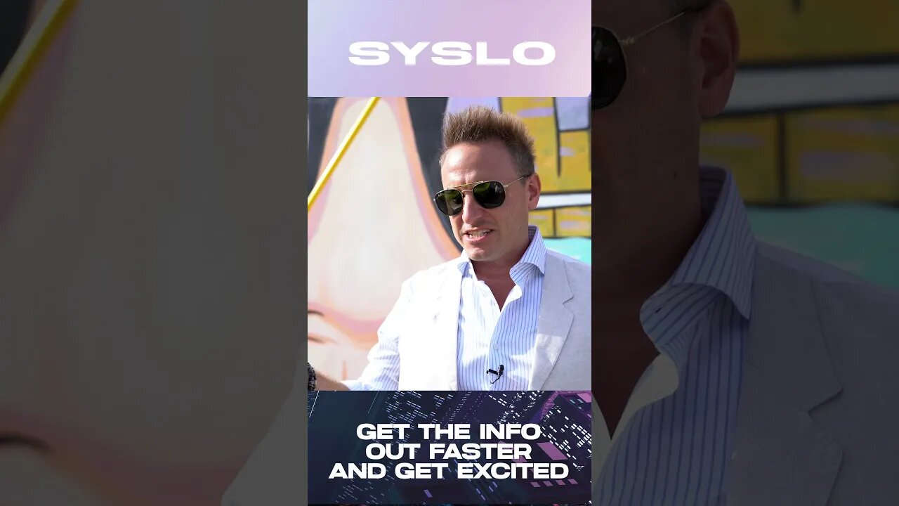 Get the Info out Faster and Get Excited! - Robert Syslo Jr #shorts