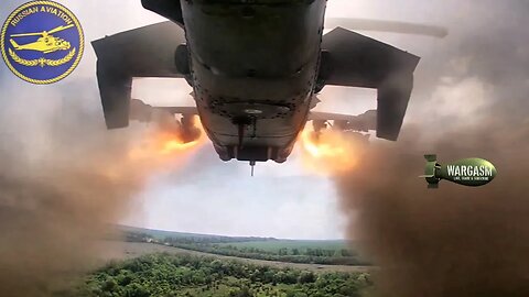 Montage music video featuring Russian army aviation