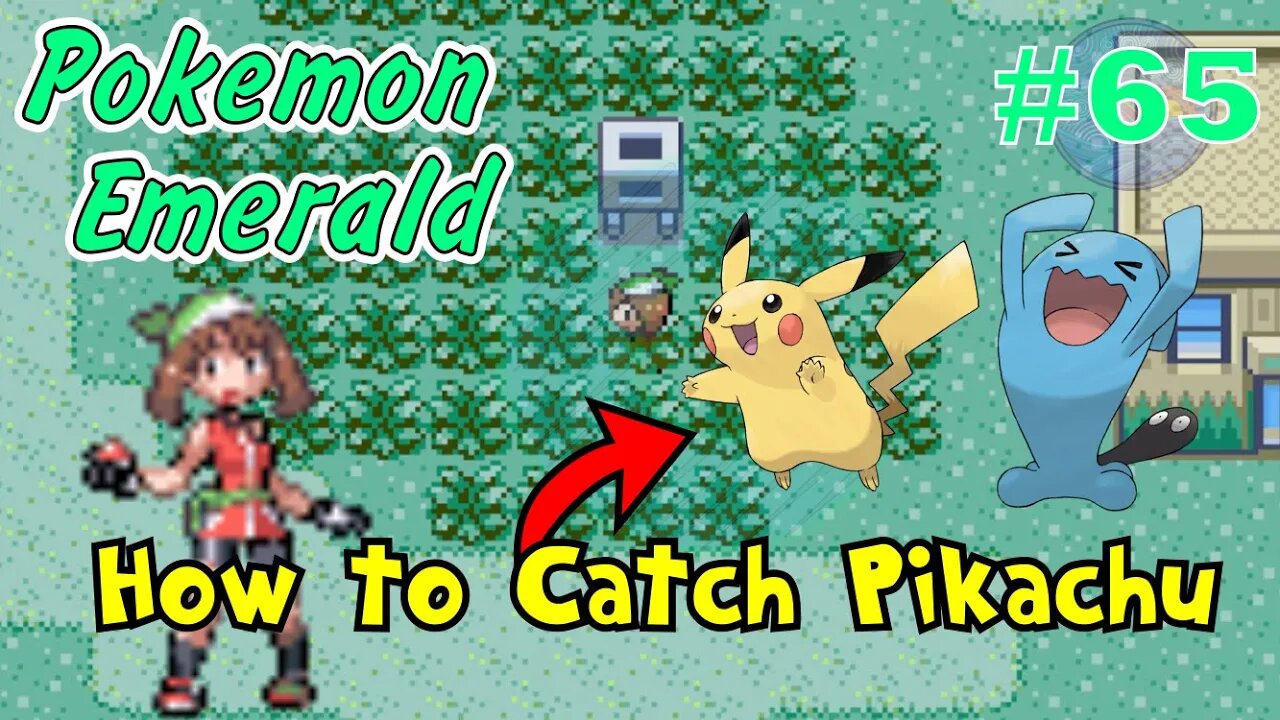 How to Catch Pikachu! Pokémon Emerald - Part 65