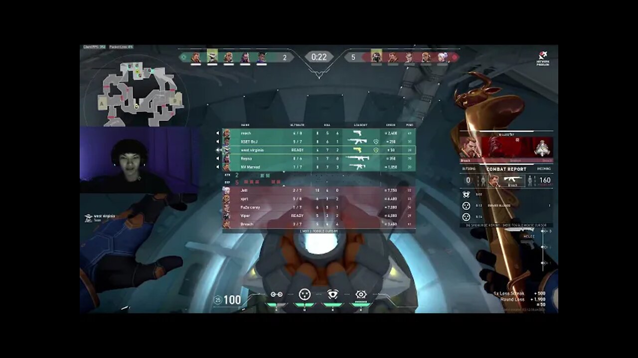 Man drops his gun outta the map