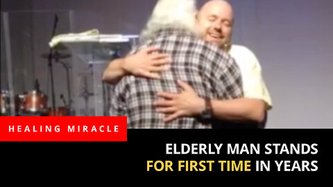 Man Gets Up From Wheelchair, Couldn't Stand For Years
