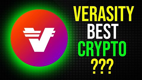 Why Verasity Crypto Is Amazing Investment Right Now - VRA Verasity Cryptocurrency