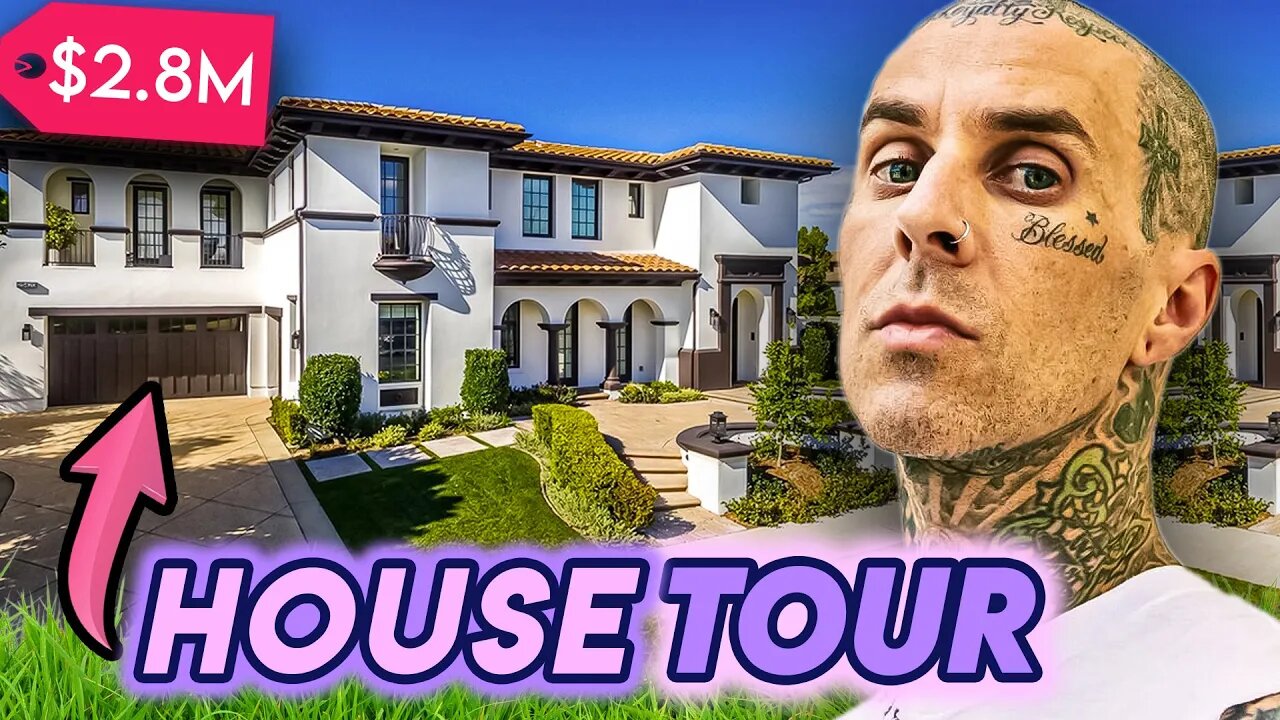 Travis Barker | House Tour | Calabasas Homes & More