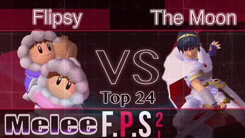 Flipsy (Ice Climbers) vs. MSF|The Moon (Marth) - Melee Top 24 - FPS2