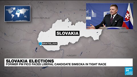 Slovaks choose between anti-Ukraine-war Robert Fico and pro-Western liberals