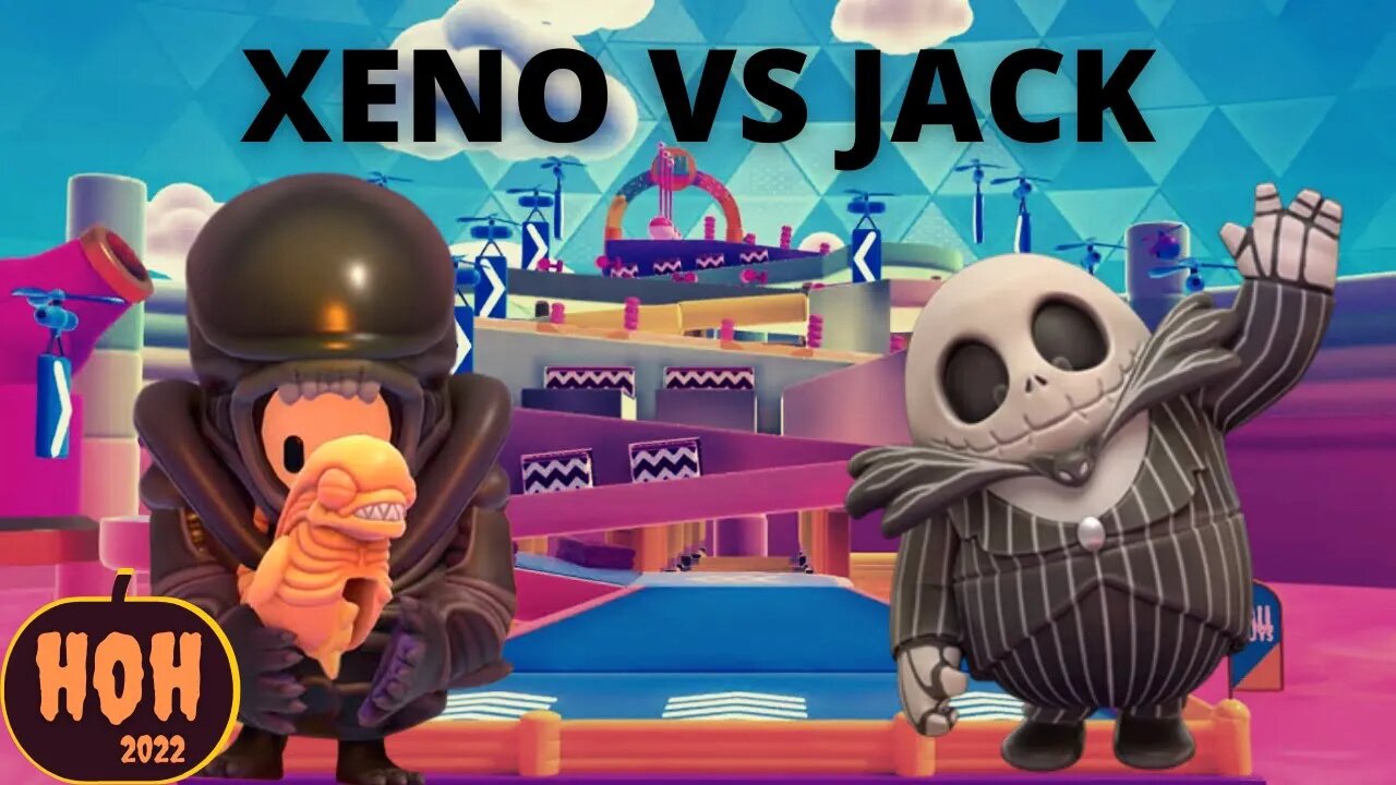 XENOMORPH VS JACK SKELLINGTON (FALL GUYS)