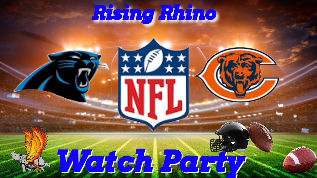 Carolina Panthers vs Chicago Bears Watch Party