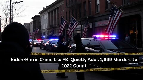 FBI’s Massive Blunder: How 1,699 Murders Were “Forgotten” in Biden-Harris Crime Numbers