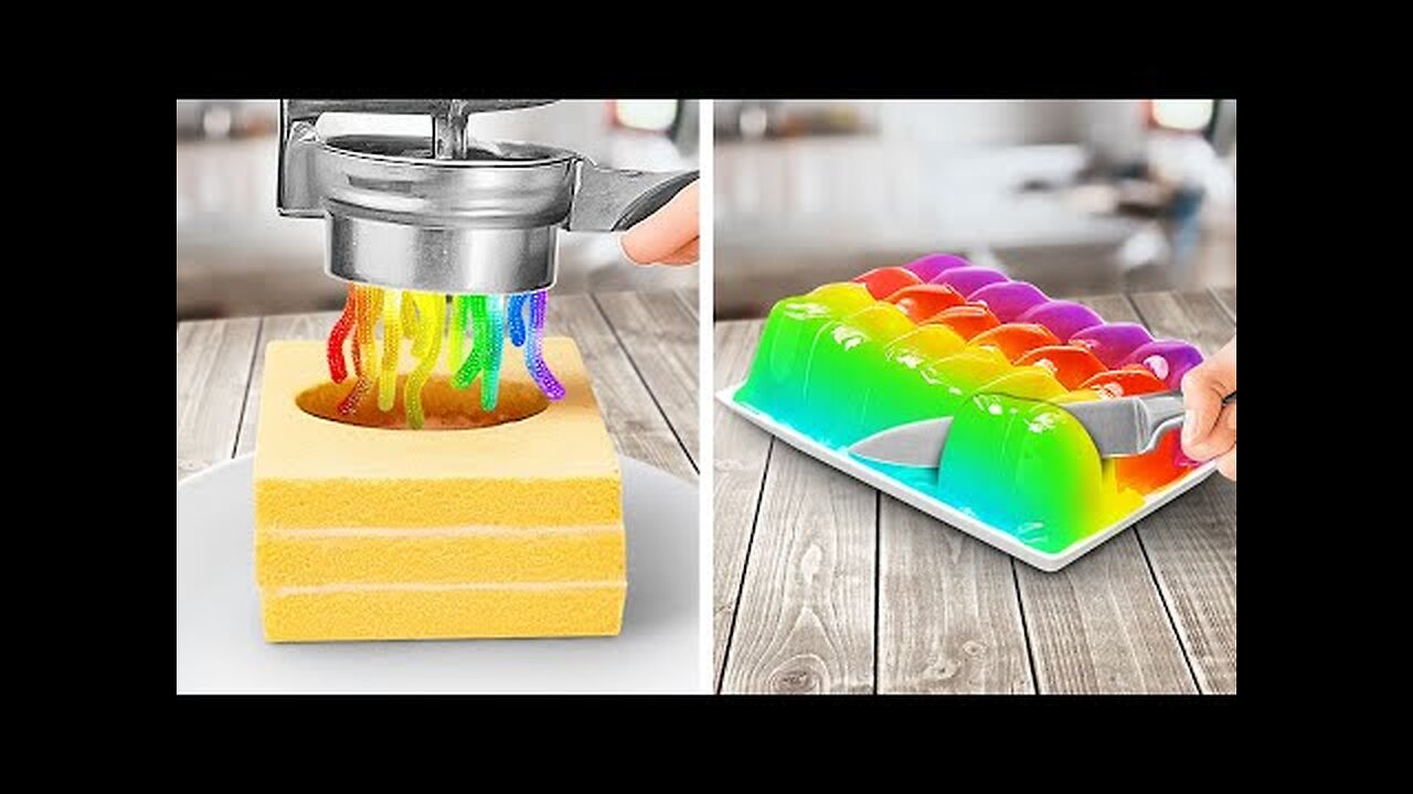 Rainbow Food Hacks And Easy Recipes & Crafts You Need To Try 🌈 🧑‍🍳