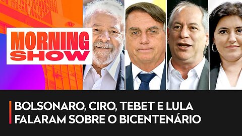 7 de setembro: presidenciáveis comentam celebração