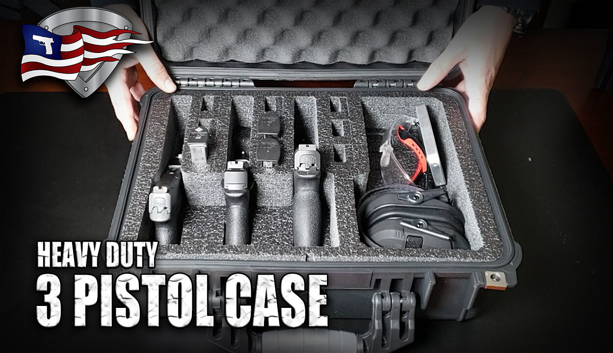 Best Heavy Duty Handgun Case? / 3 Pistol Case From Case Club