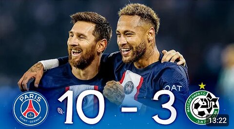 PSG vs Maccabi Haifa 10 - 3 | Extended Highlights | 2022