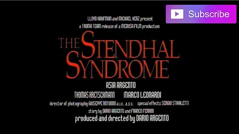 THE STENDHAL SYNDROME (1996) Trailer [#thestendhalsyndrome #thestendhalsyndrometrailer]