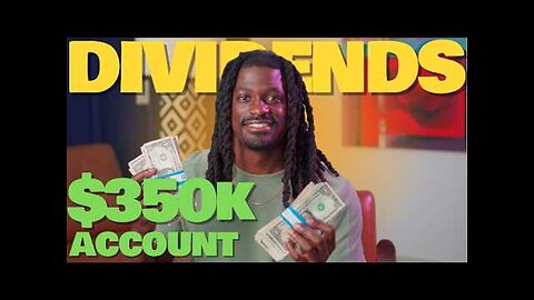 Can You Live Off of DIVIDENDS On A $350K Account？？？