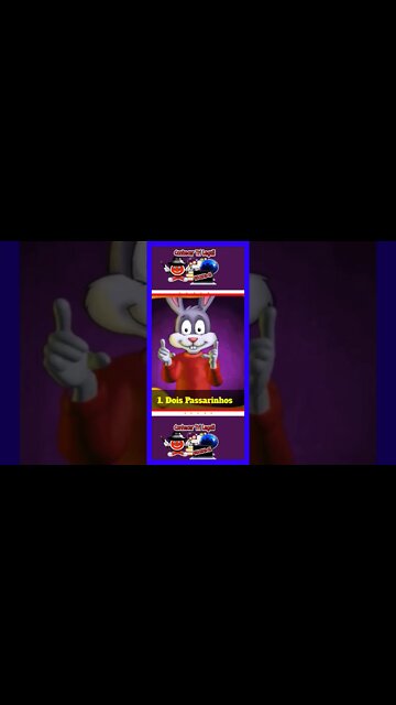 🔴Coelho Sabido canta Dois Passarinhos| Músicas dos Dedinhos| Brincadeira Cantada| #shorts
