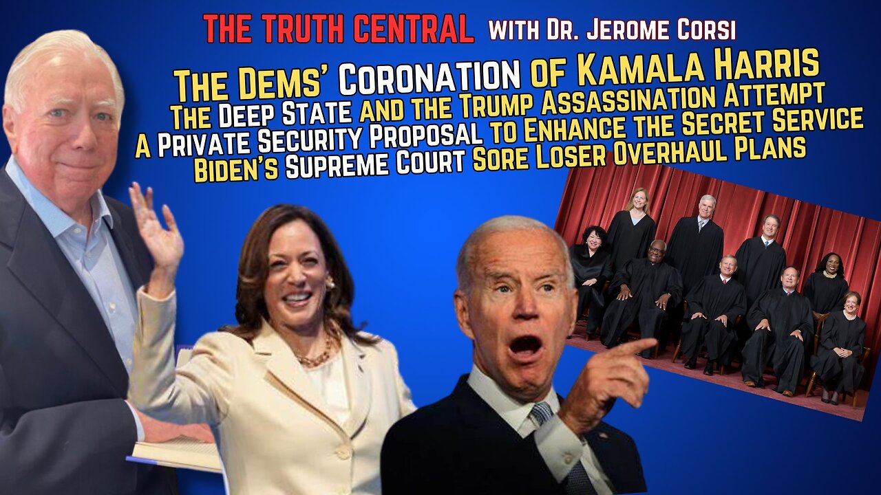 The Coronation of Kamala and Biden's SCOTUS Sore Loser Plan