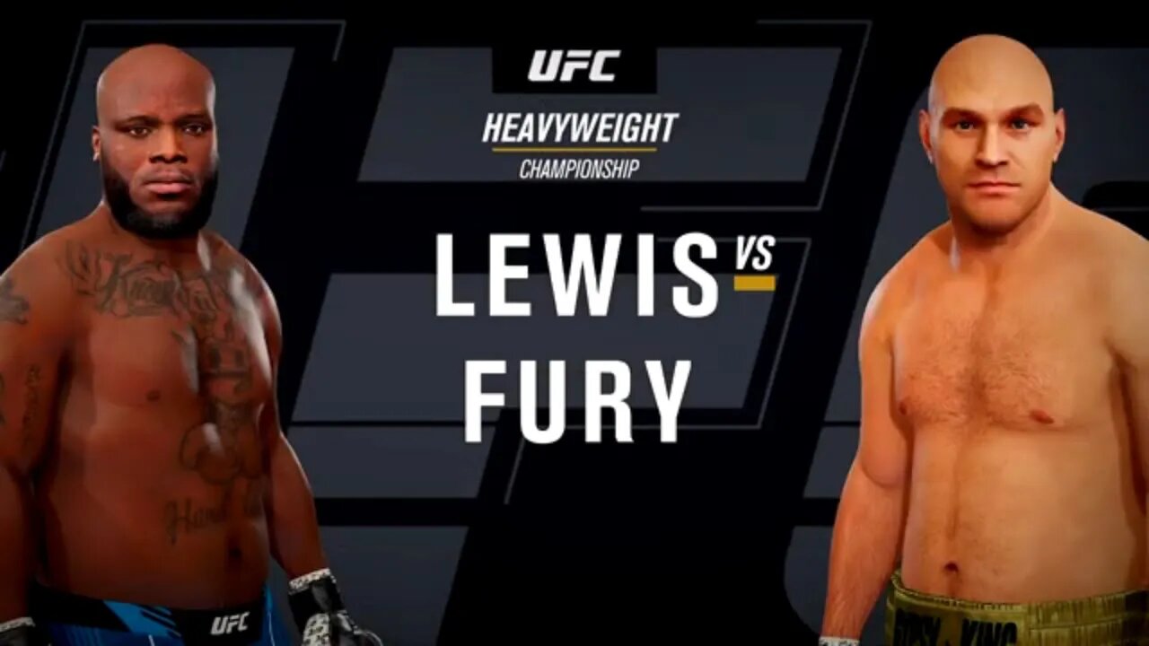 EA Sports UFC 4 Gameplay Tyson Fury vs Derrick Lewis